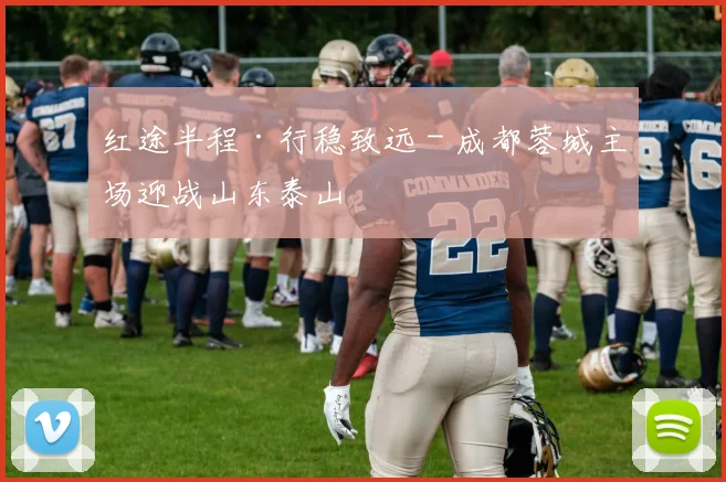 红途半程·行稳致远 - 成都蓉城主场迎战山东泰山